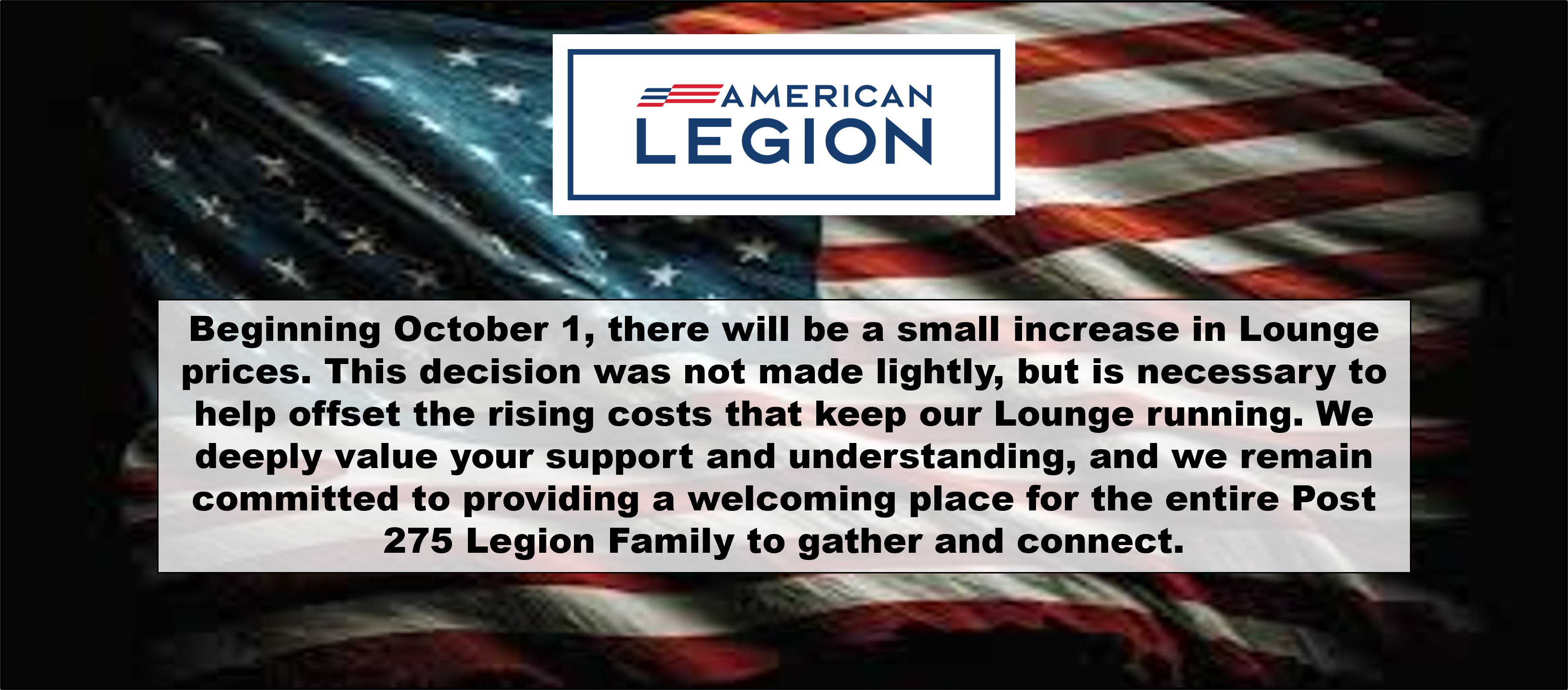 Price Increase
