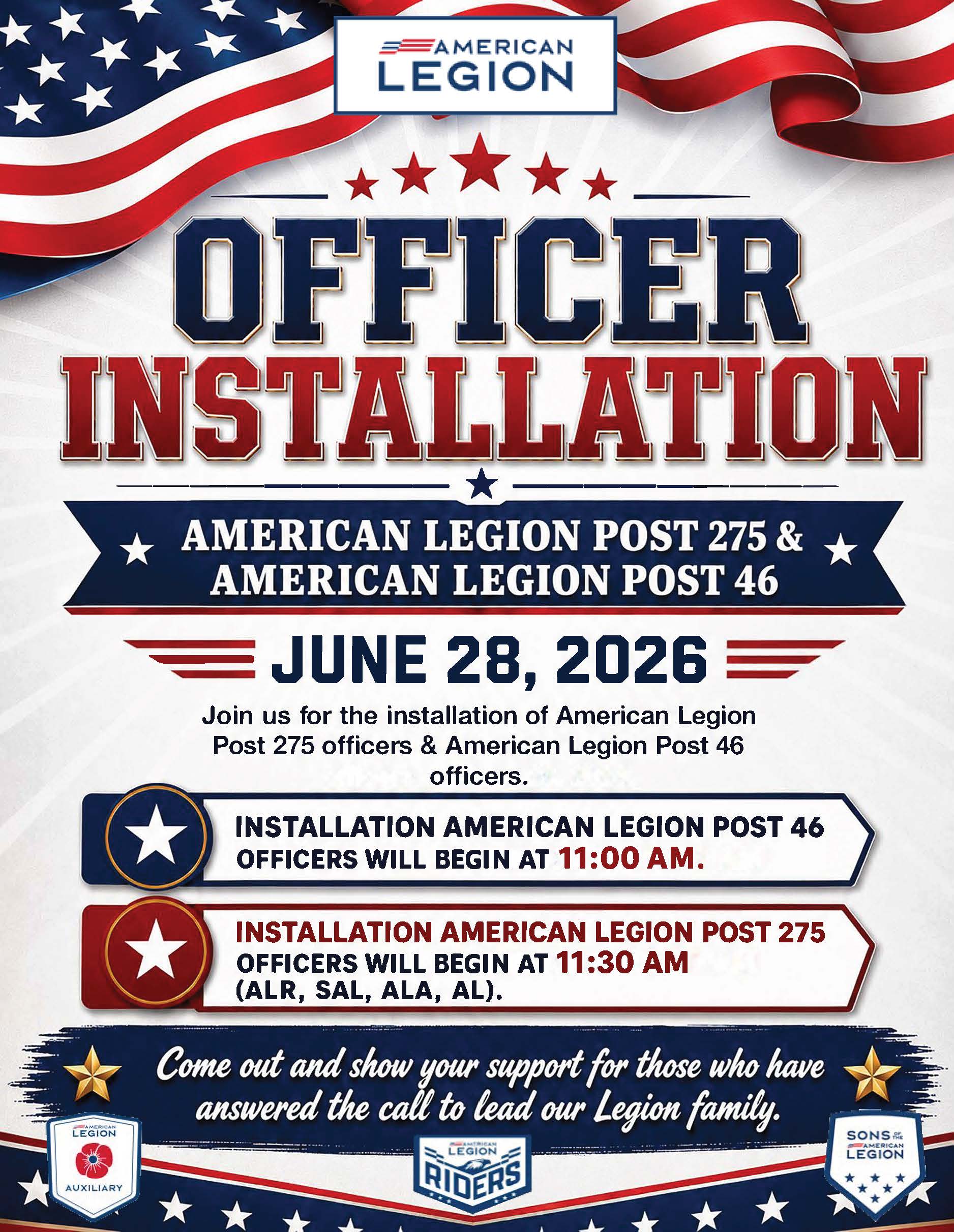 Officer Installation